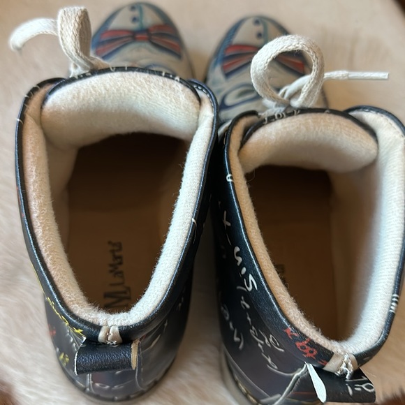 Very cute math cat 🐈 shoes size 6 or 6.5 check photos unique find - Picture 8 of 12